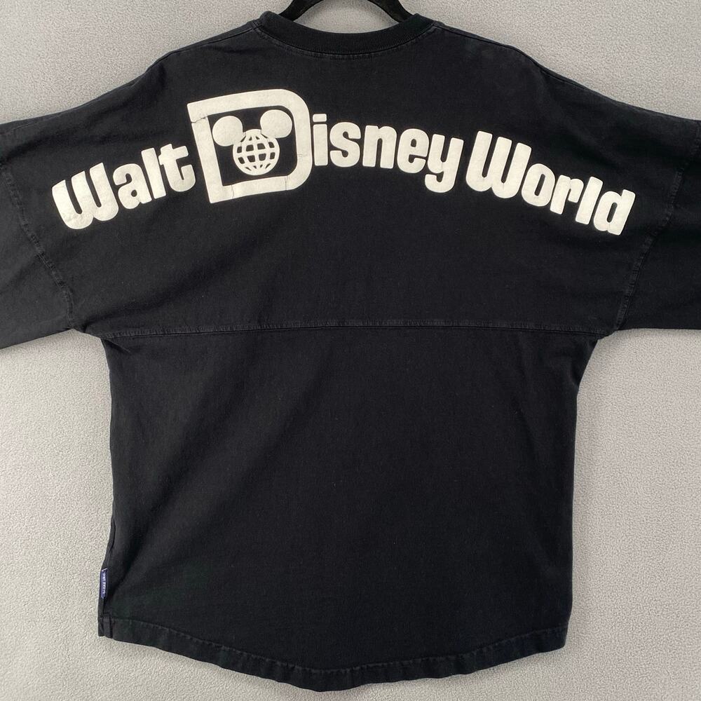 Disney World WDW Spirit Jersey Disney Parks Classic Black White Unisex S Cotton